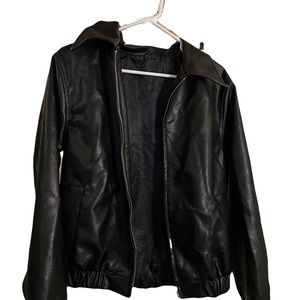 leather jacket size S